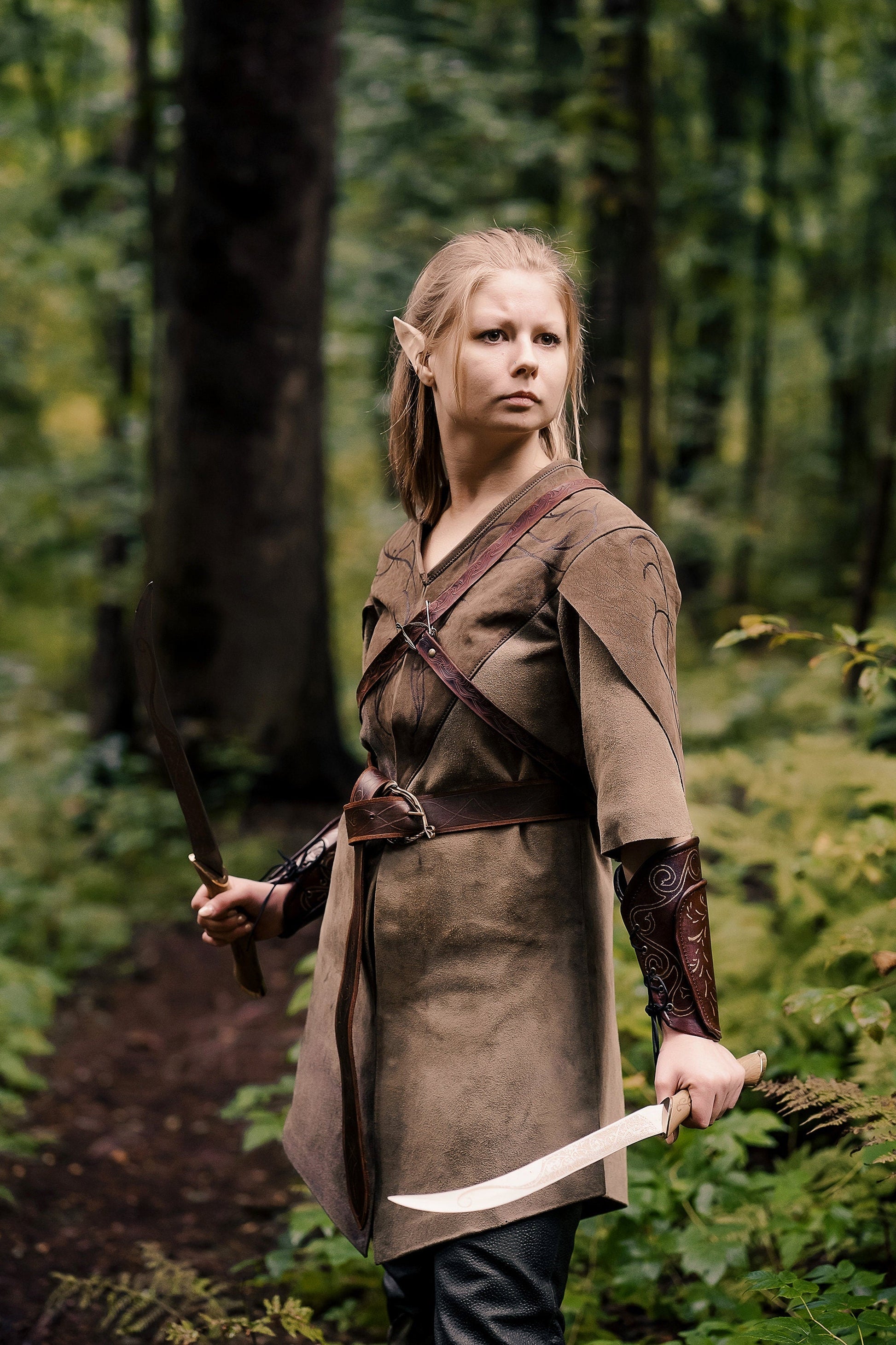 Legolas leather bracers (Lord of the Rings) - SokolArmory