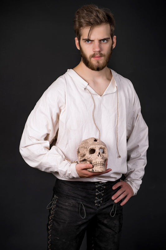 Medieval linen tunic - SokolArmory