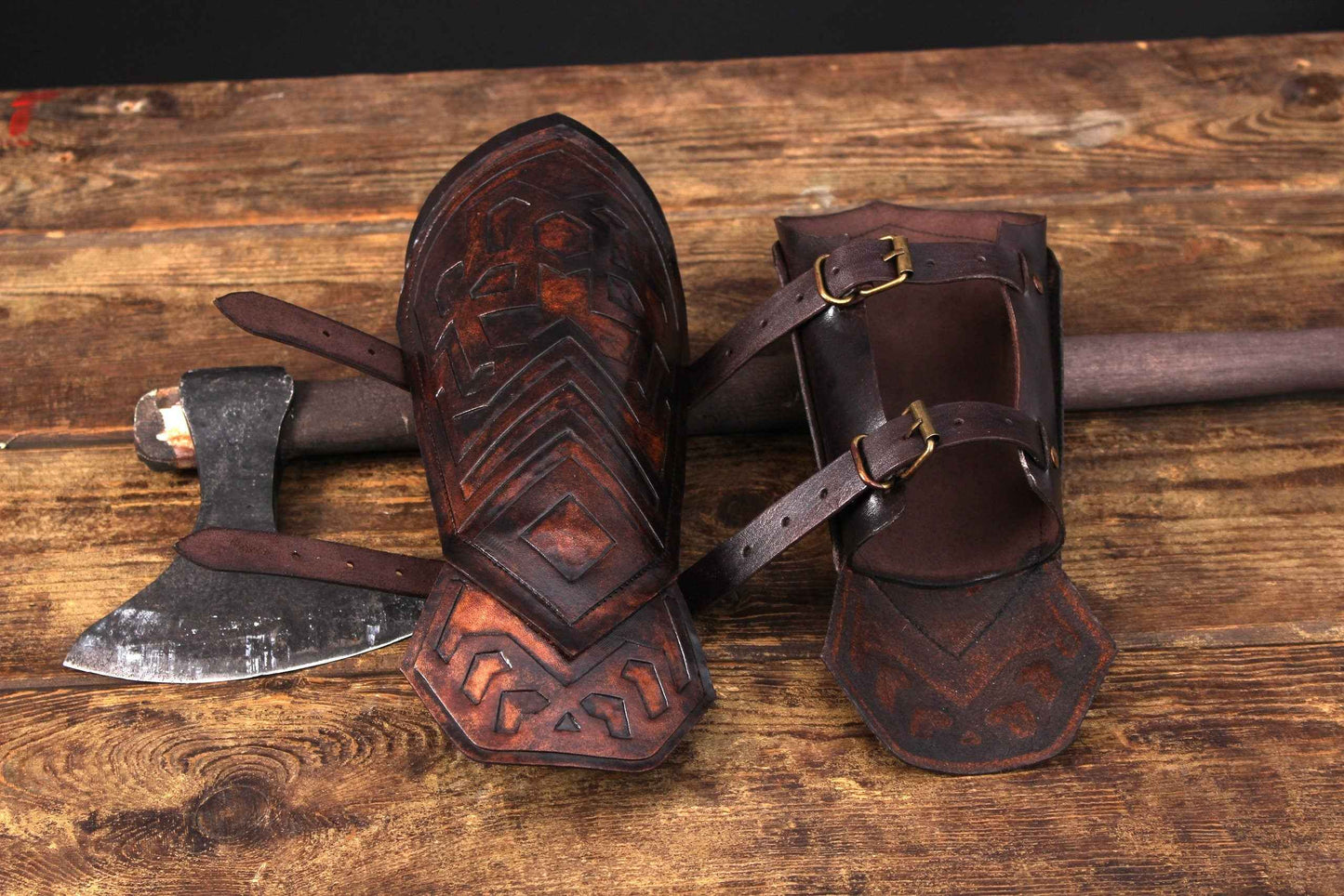 Thorin's leather bracers (Lord of the Rings) - SokolArmory