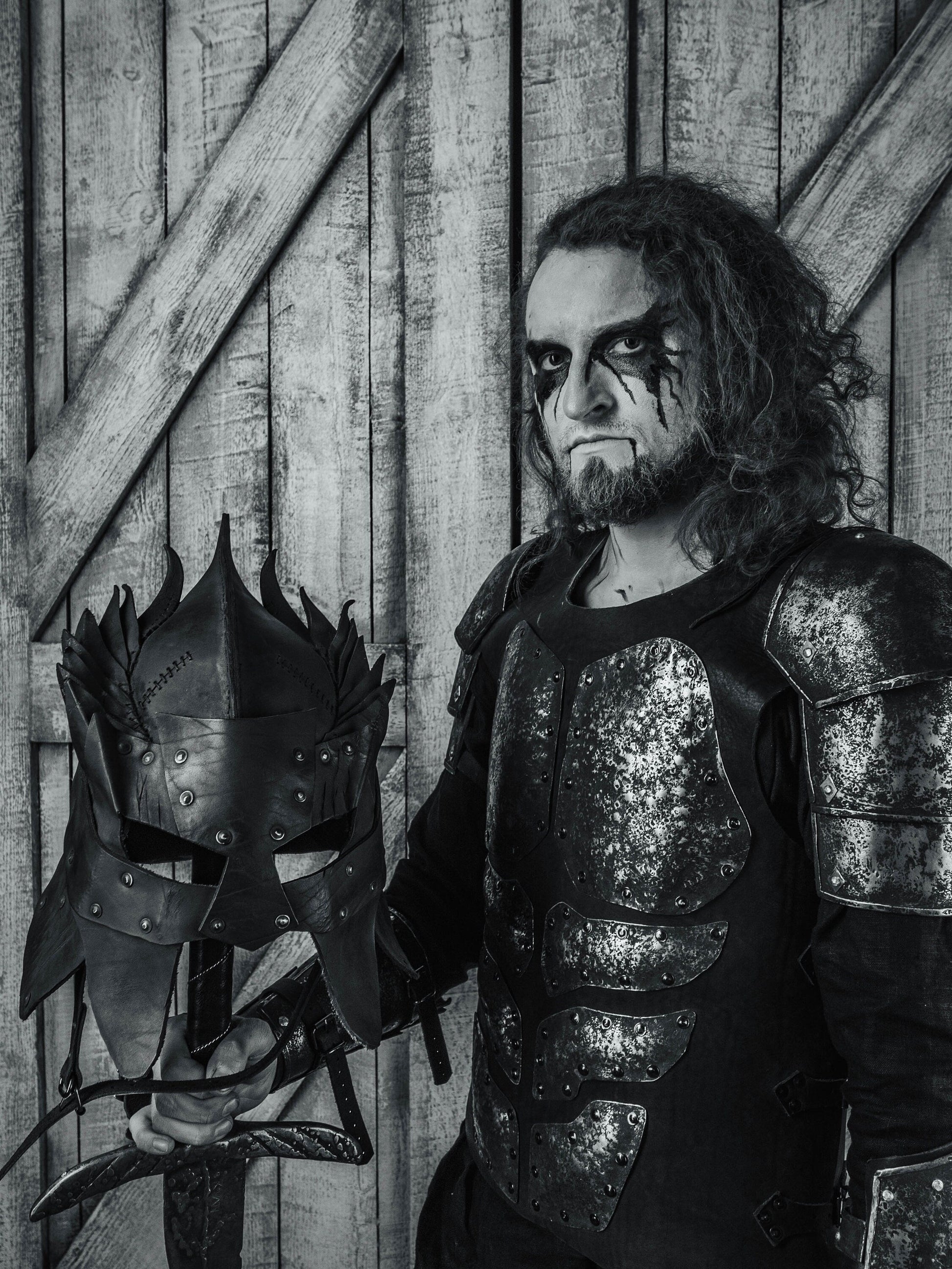 Viking battle helmet (Head Hunter) - SokolArmory