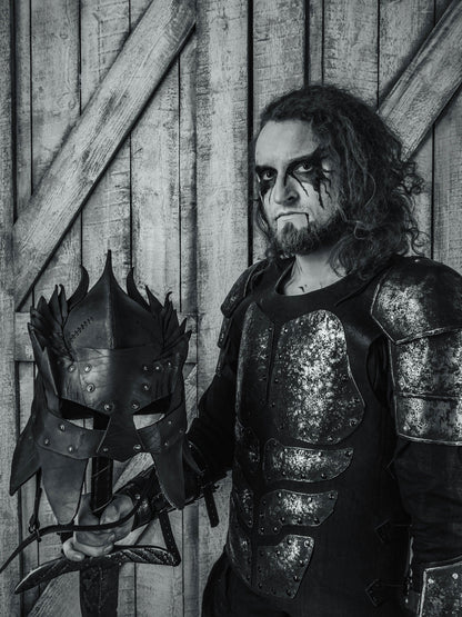 Viking battle helmet (Head Hunter) - SokolArmory