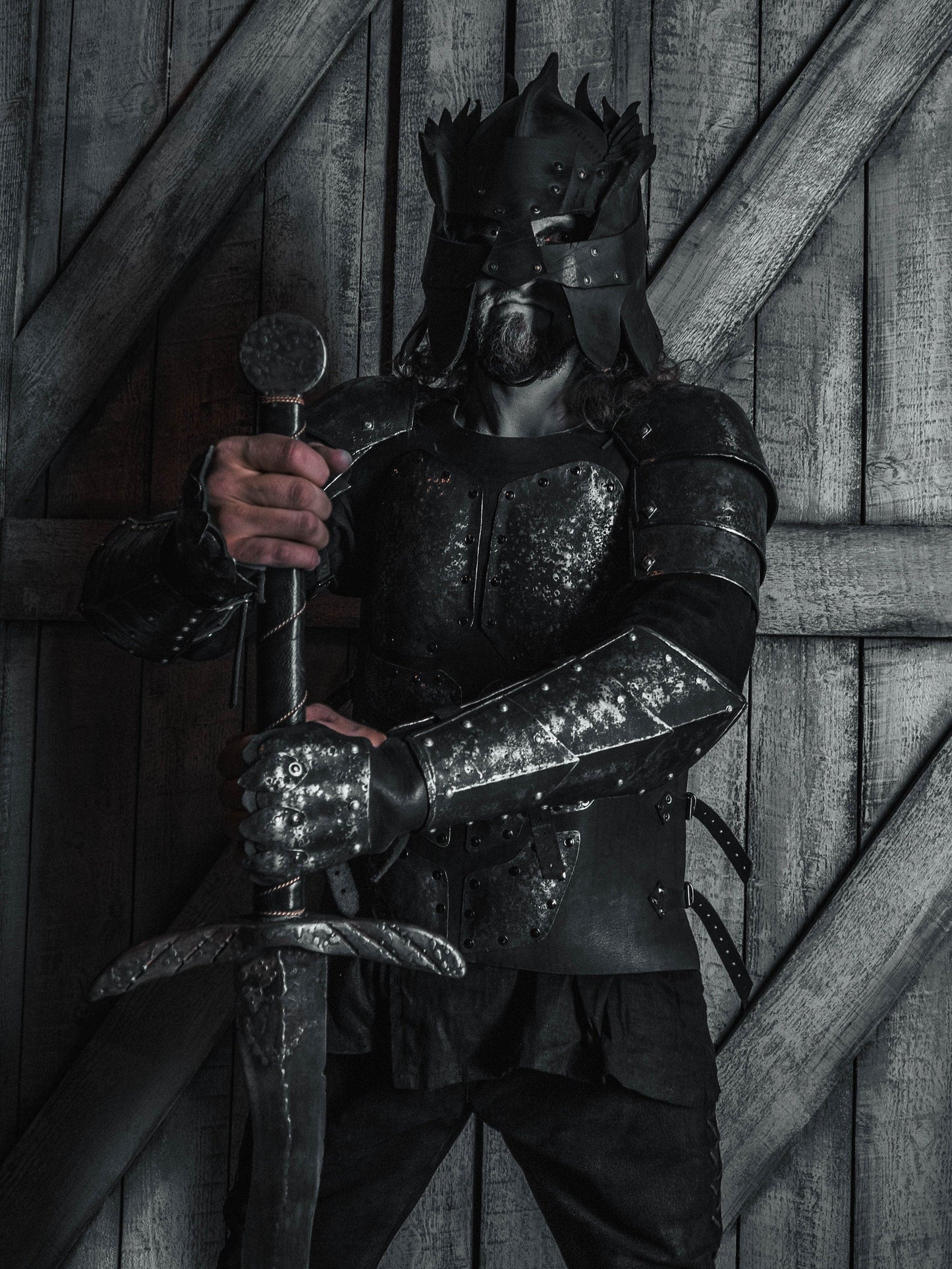 Viking battle helmet (Head Hunter) - SokolArmory