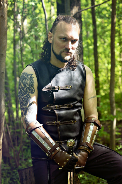 Witcher Geralt of Rivia Cat School vest - SokolArmory