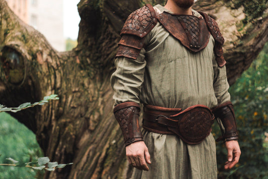 Viking Larp leather armor - SokolArmory