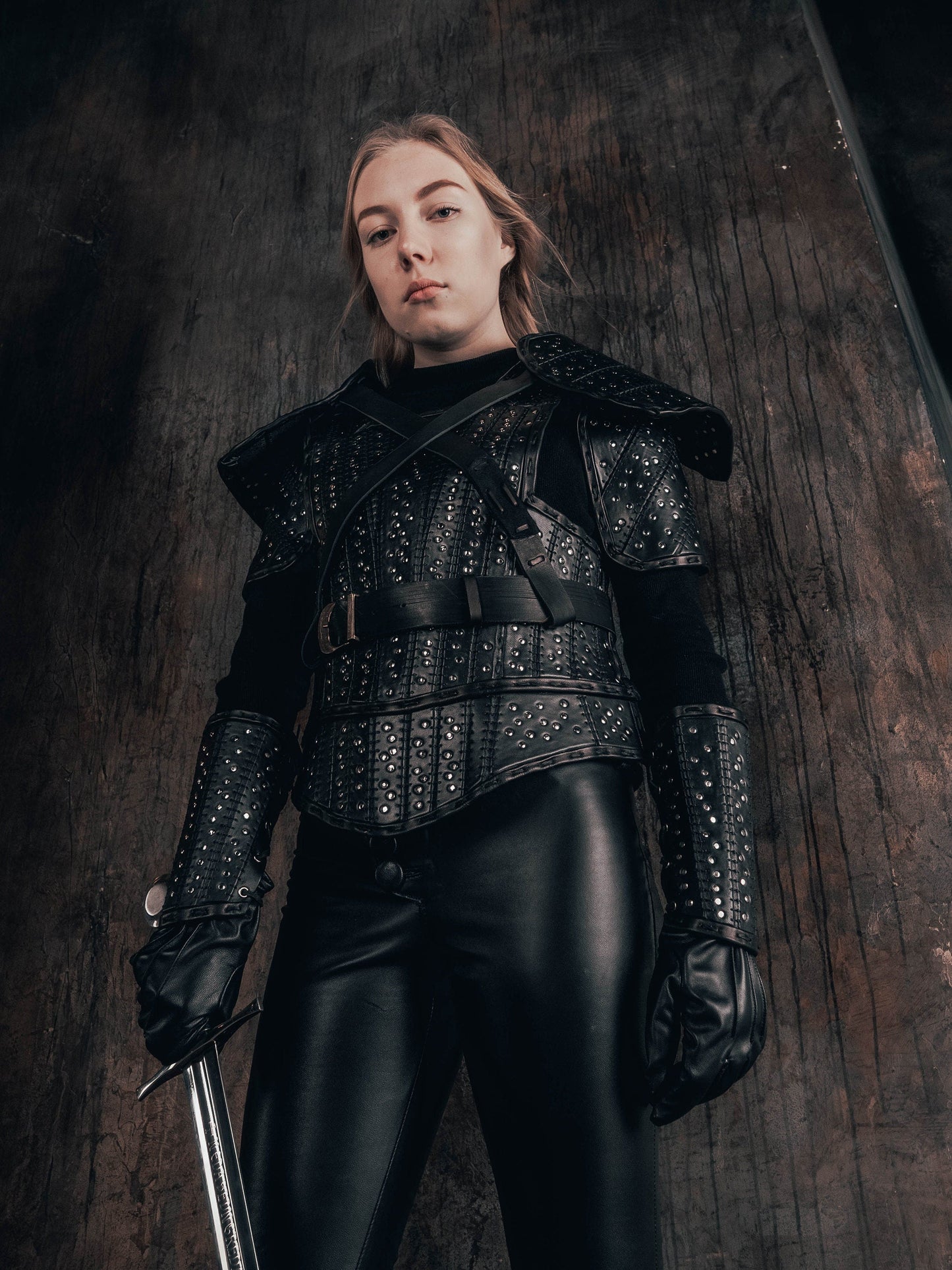 Woman witcher costume (Geralt of Rivia) - SokolArmory