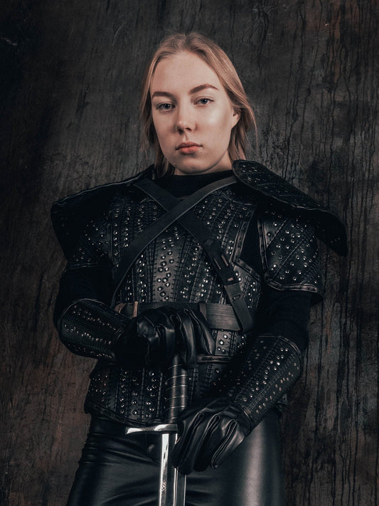 Woman witcher costume (Geralt of Rivia) - SokolArmory