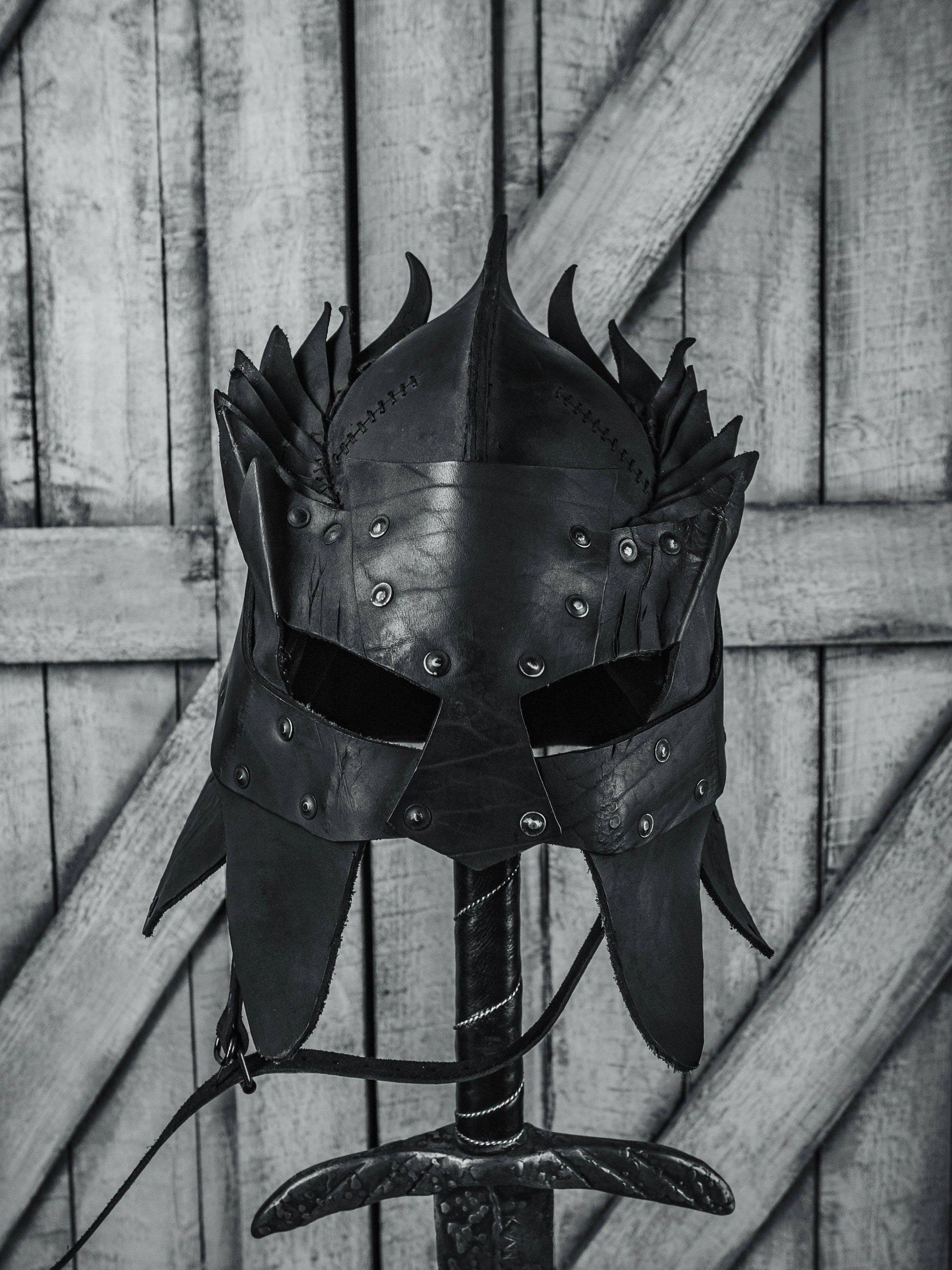 Viking battle helmet (Head Hunter) - SokolArmory