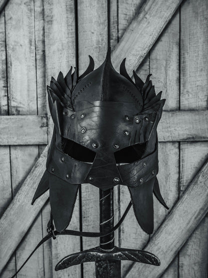 Viking battle helmet (Head Hunter) - SokolArmory