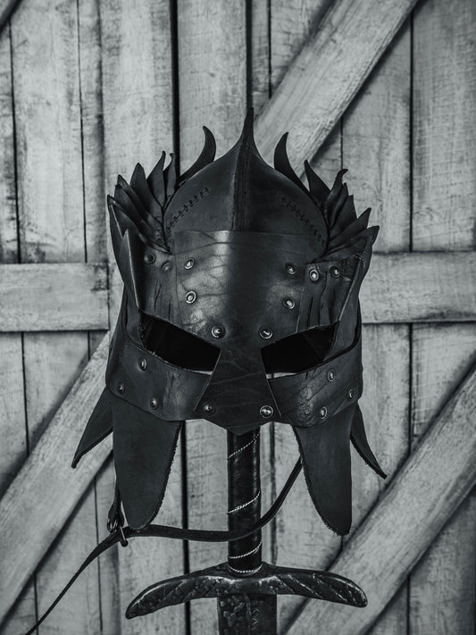Viking battle helmet (Head Hunter) - SokolArmory