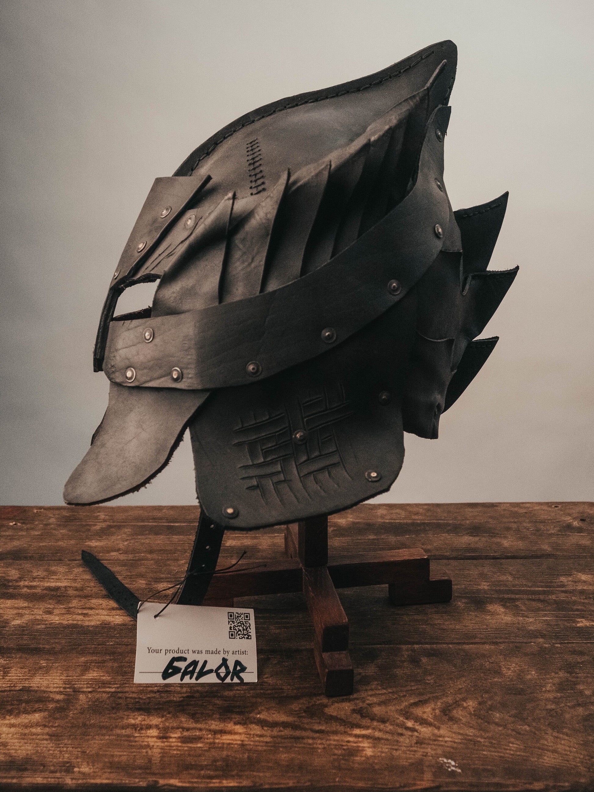 Viking battle helmet (Head Hunter) - SokolArmory