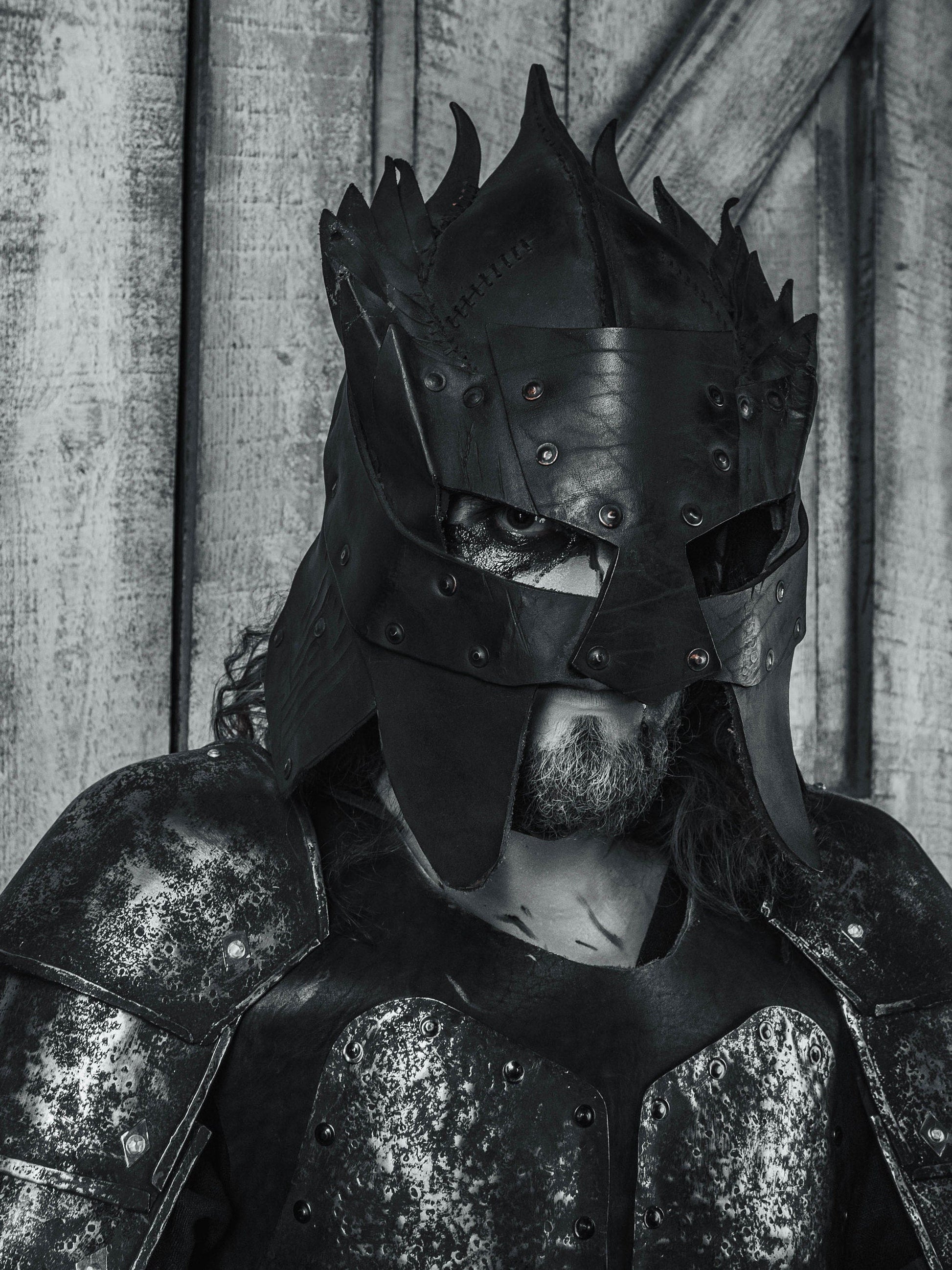 Viking battle helmet (Head Hunter) - SokolArmory