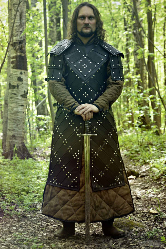 Larp leather brigandine (Vikings) - SokolArmory
