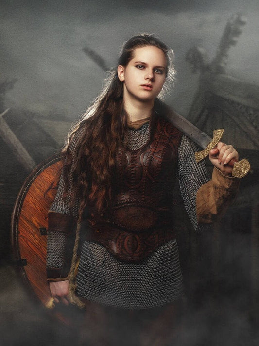 Lagertha leather armor (Vikings) - SokolArmory