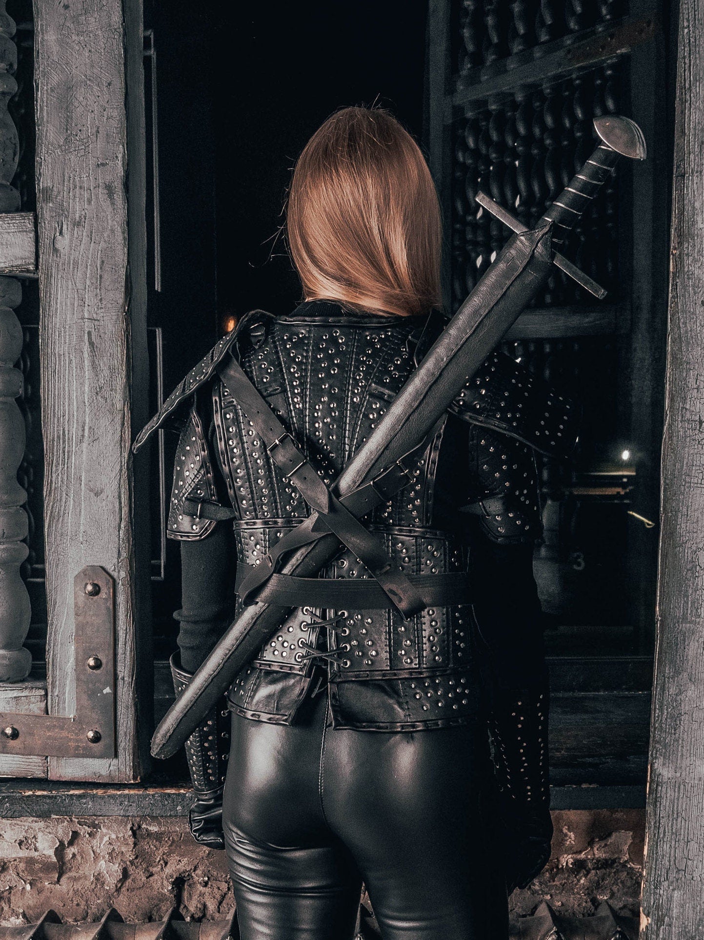 Woman witcher costume (Geralt of Rivia) - SokolArmory