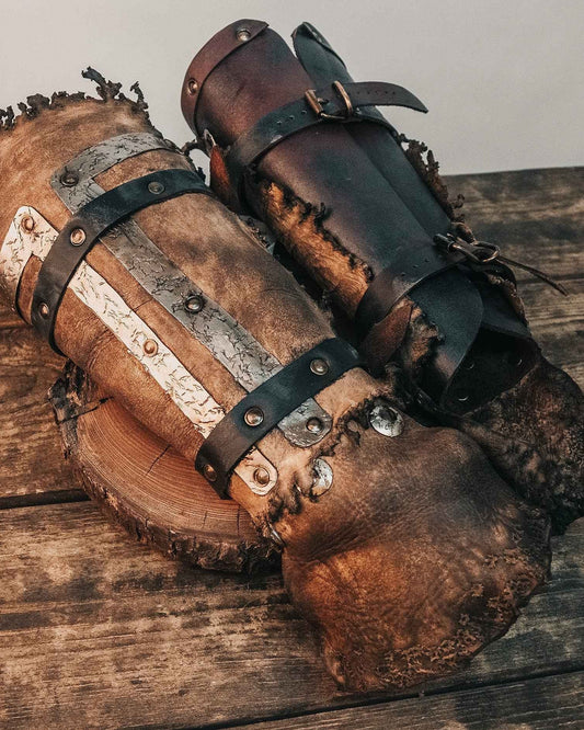 Medieval celtic bracers - SokolArmory