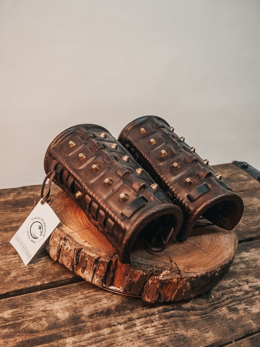 Medieval viking bracers - SokolArmory