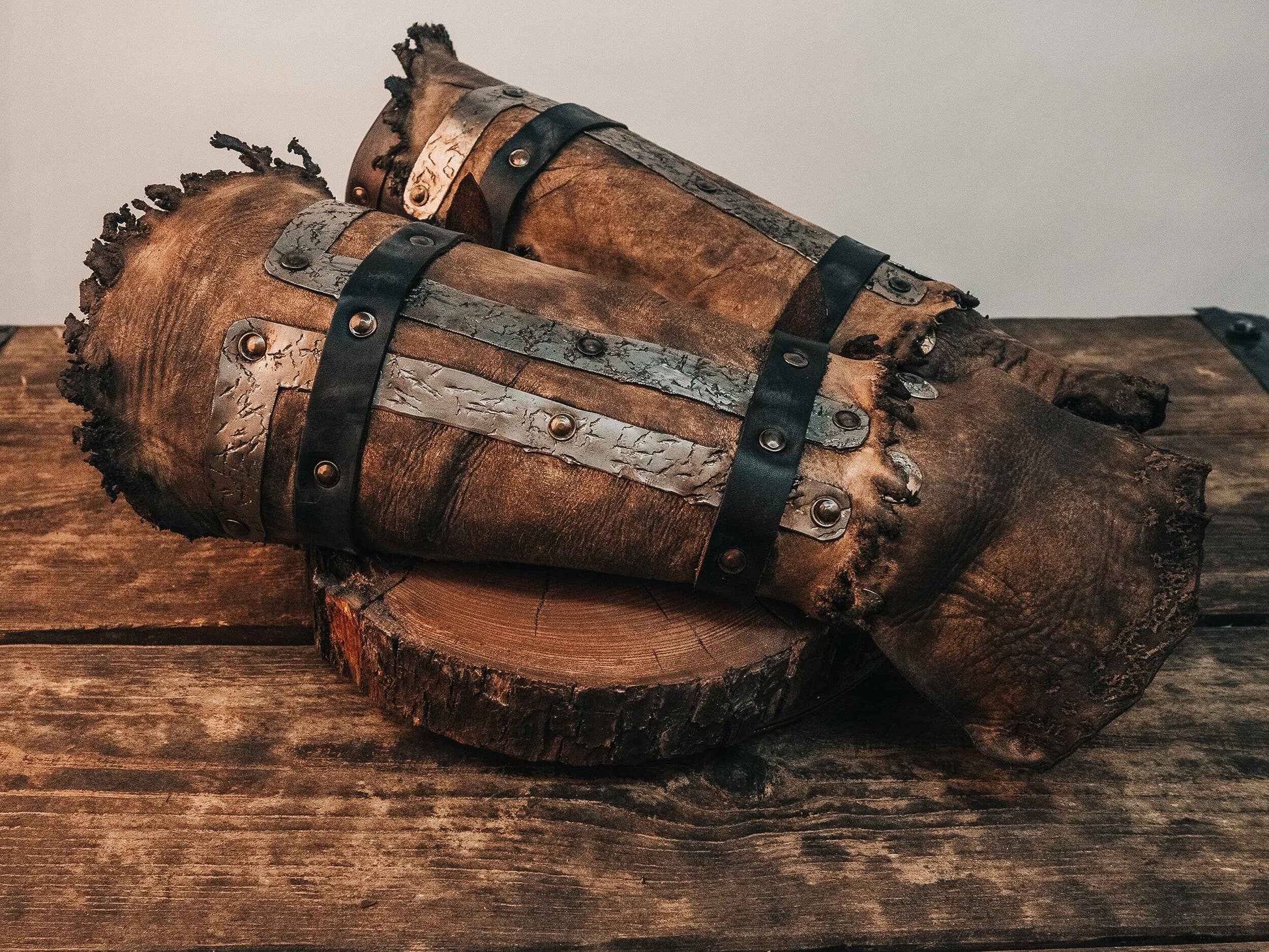 Medieval celtic bracers - SokolArmory