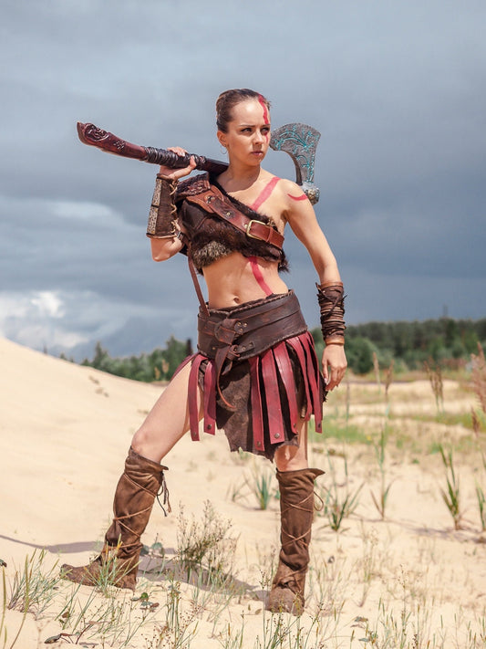 Woman Kratos armor (God of War) - SokolArmory
