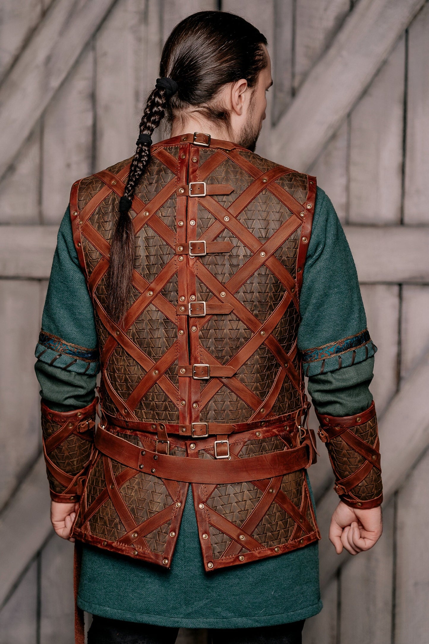 Viking Larp leather armor - SokolArmory