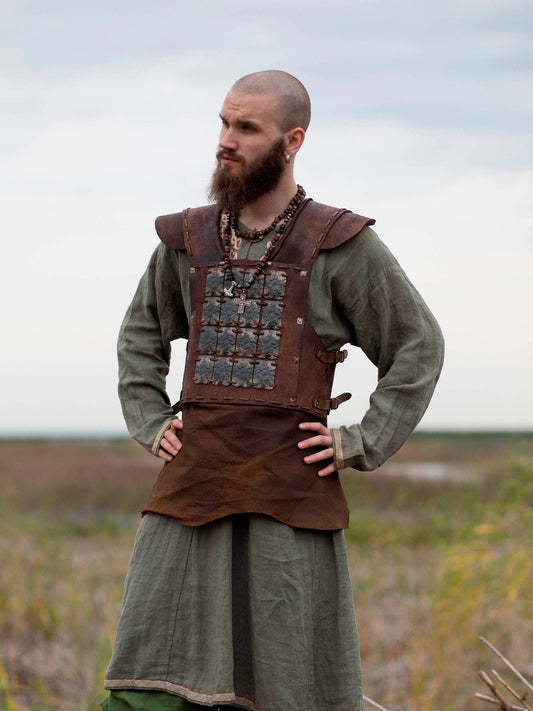 Viking larp leather armor - SokolArmory