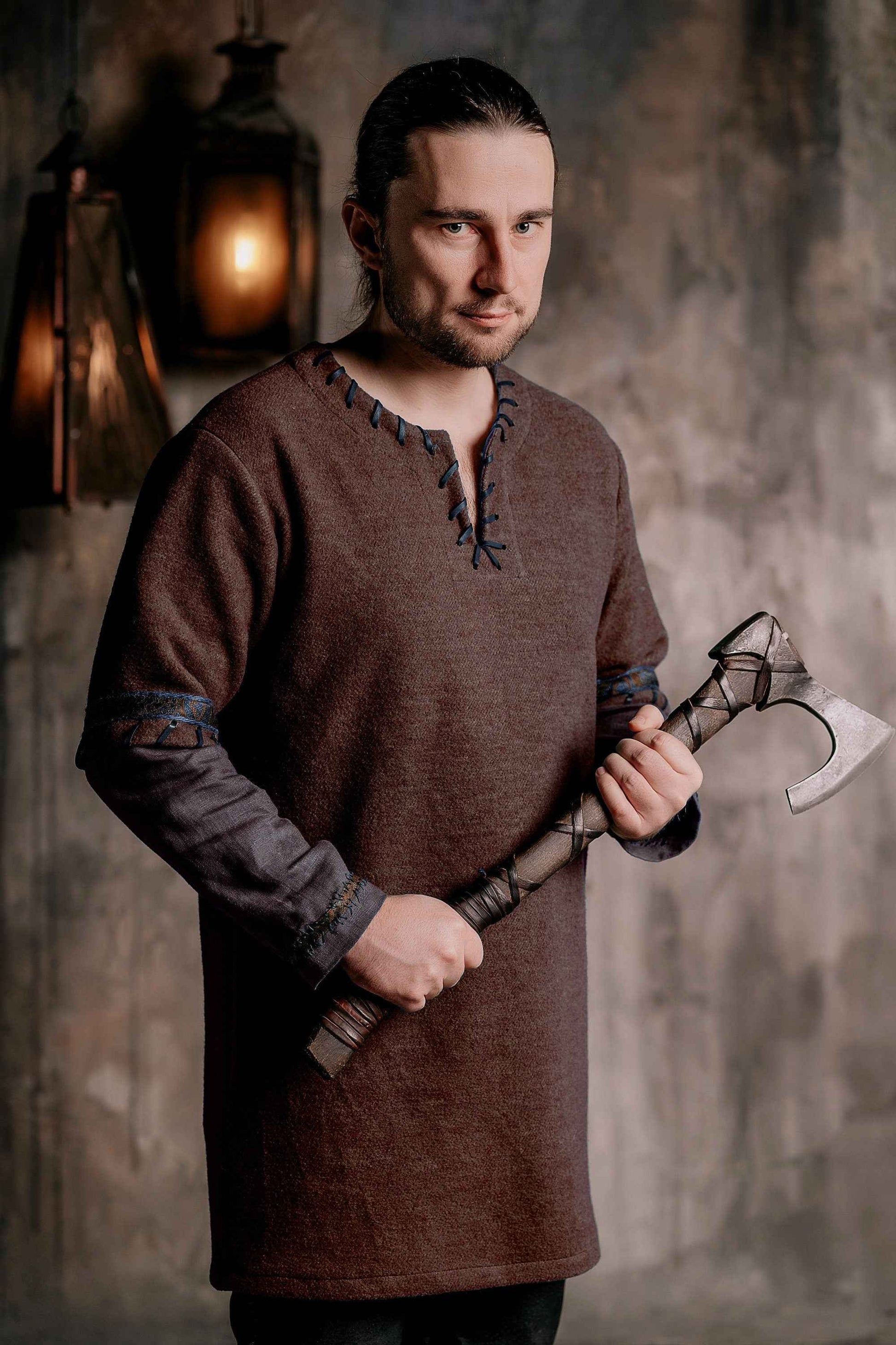 Wool celtic shirt - SokolArmory