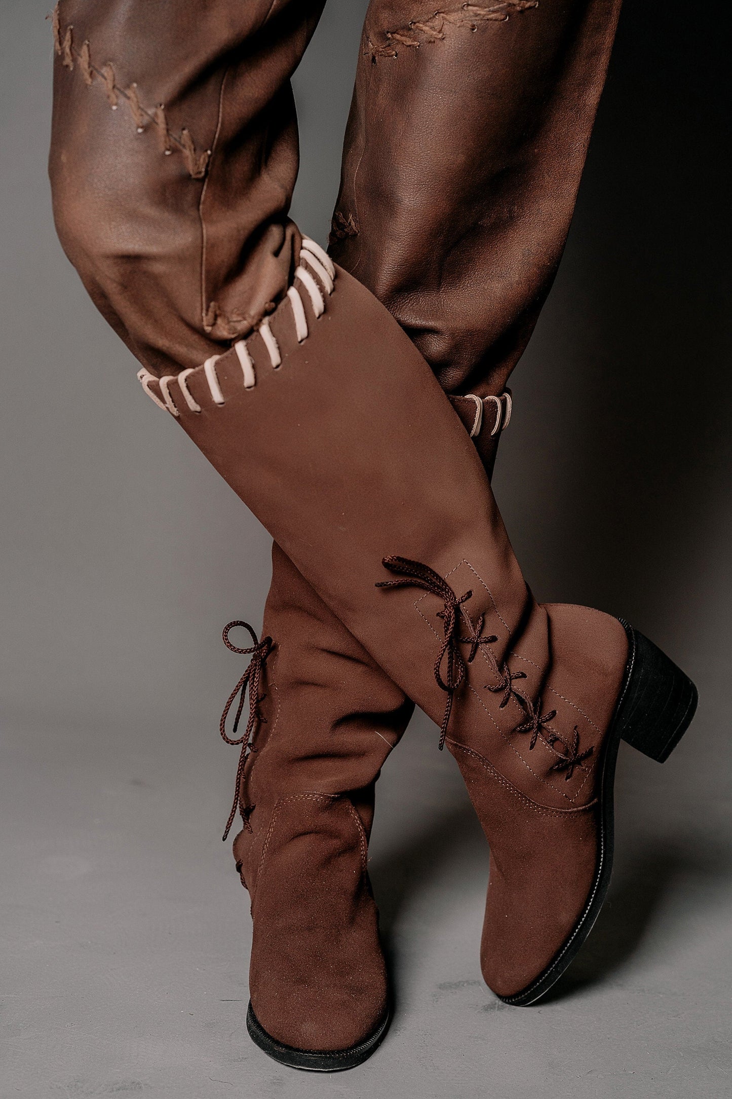 Porunn leather boots (Vikings) - SokolArmory