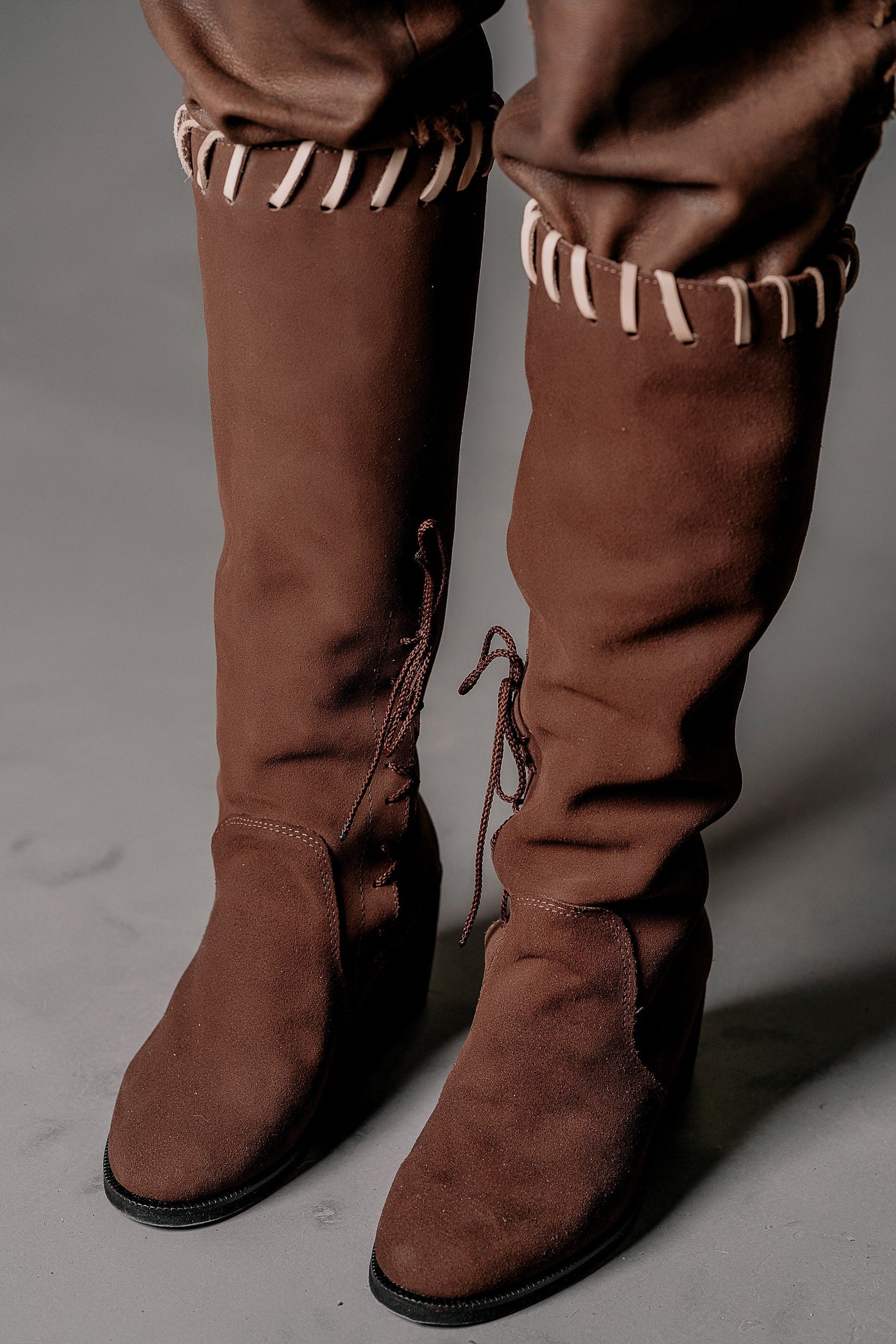 Porunn leather boots (Vikings) - SokolArmory