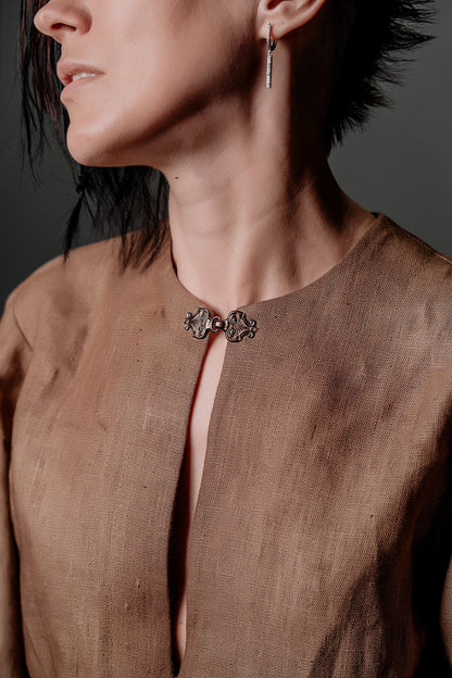 Medieval viking linen tunic - SokolArmory
