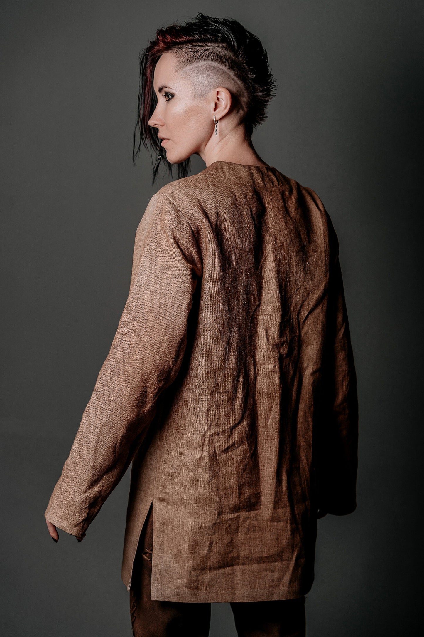 Medieval viking linen tunic - SokolArmory