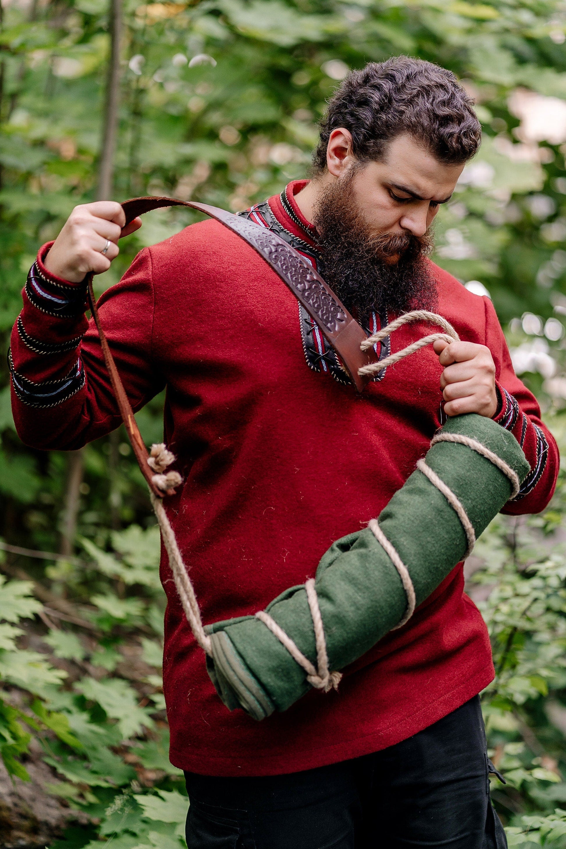 Aragorn's wool bedroll - SokolArmory
