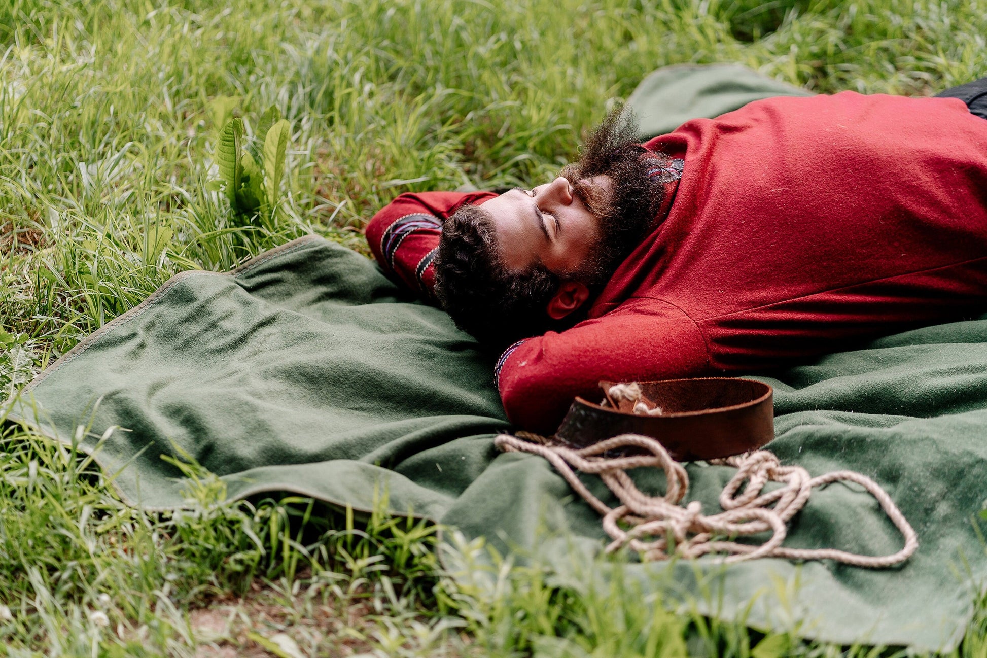 Aragorn's wool bedroll - SokolArmory