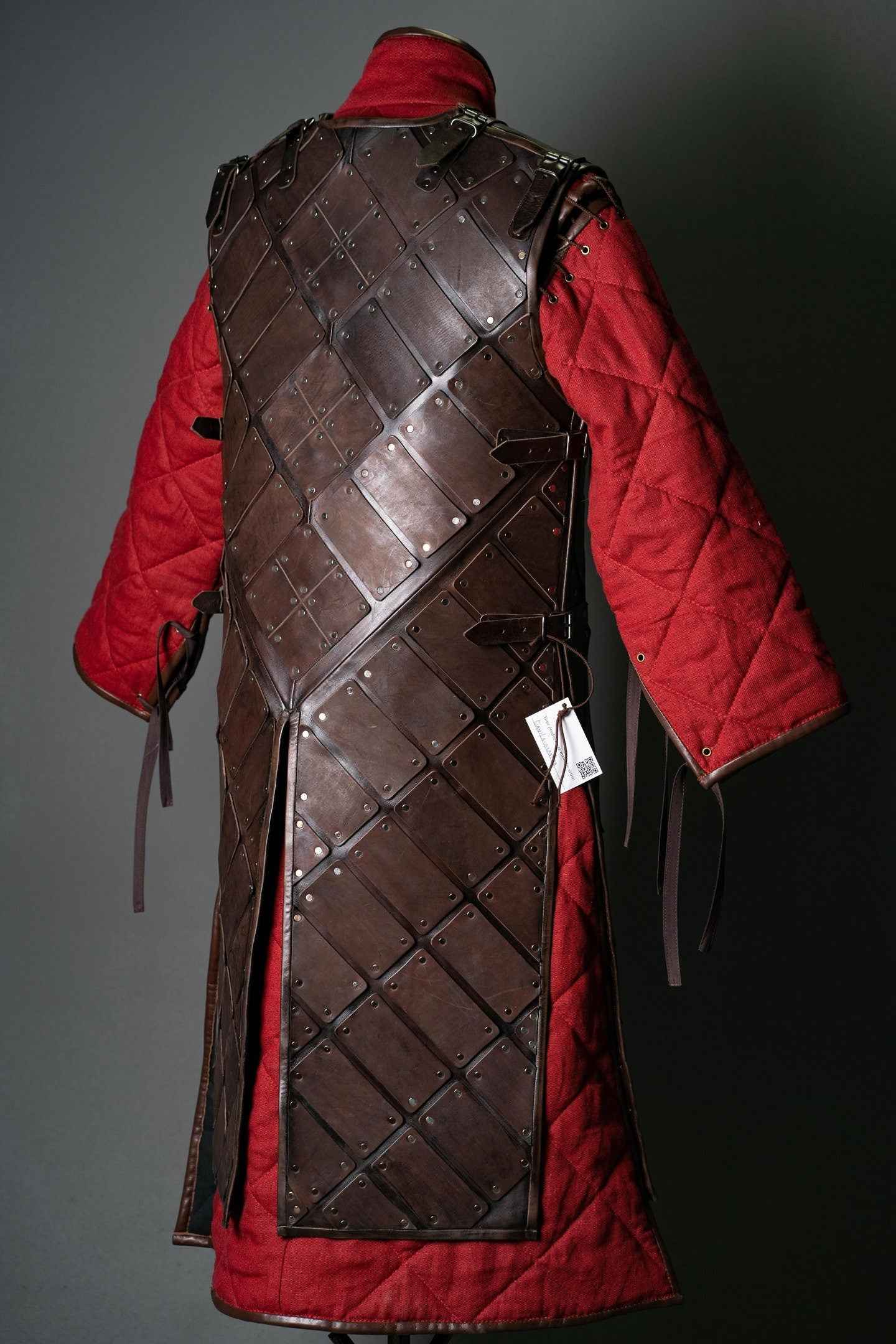 Larp leather brigandine - SokolArmory