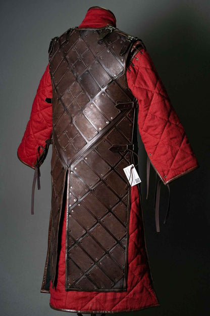 Larp leather brigandine - SokolArmory