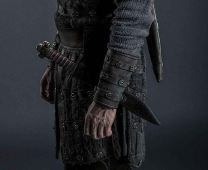 Uhtred larp leather bracers (Last Kingdom) - SokolArmory