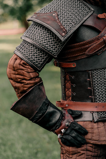 Custom order: Witcher Kaer Mohen custom set for Jason Childers. Part #2 - SokolArmory