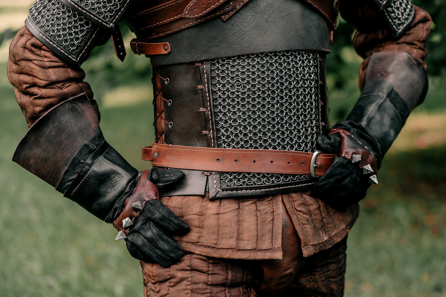 Custom order: Witcher Kaer Mohen custom set for Jason Childers. Part #2 - SokolArmory