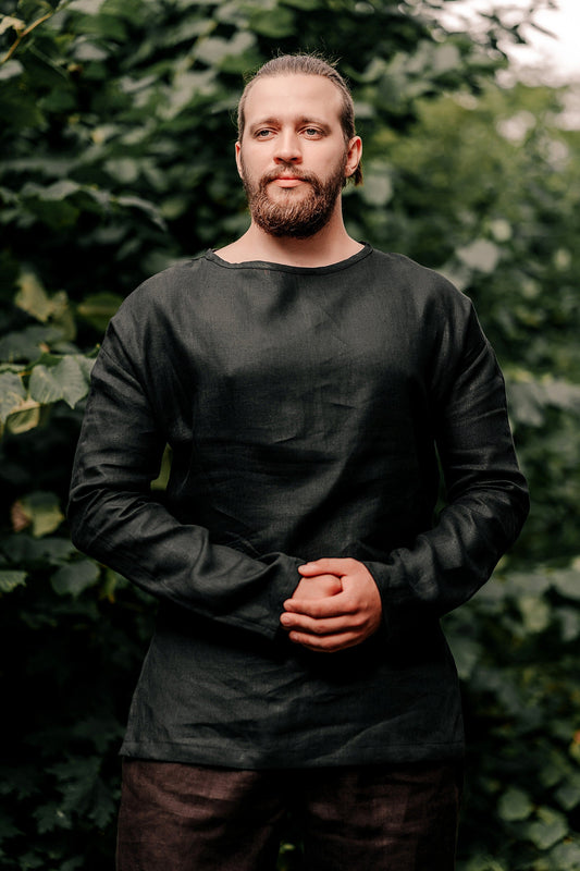 Viking linen shirt - SokolArmory