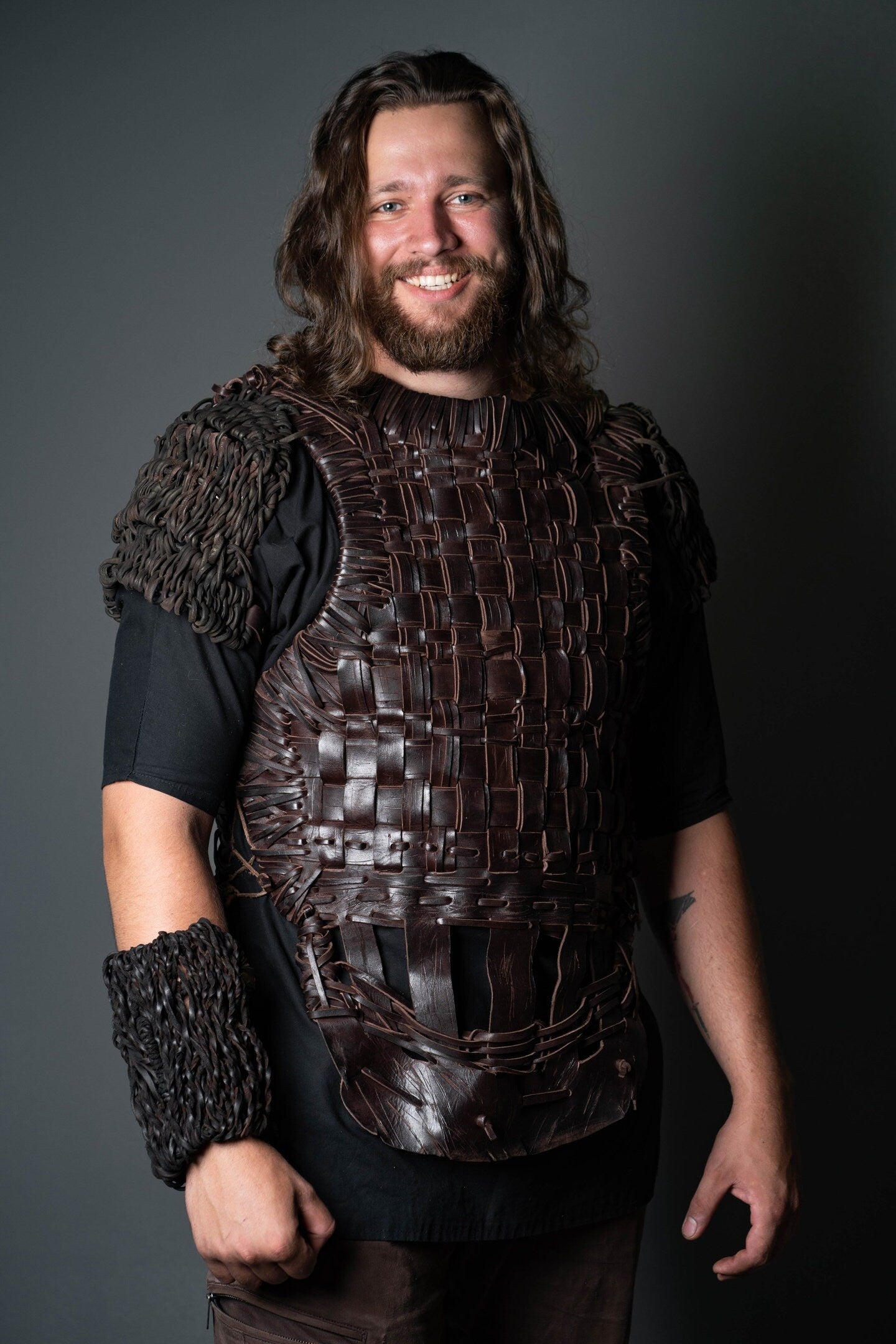 Viking body armor with shoulders - SokolArmory