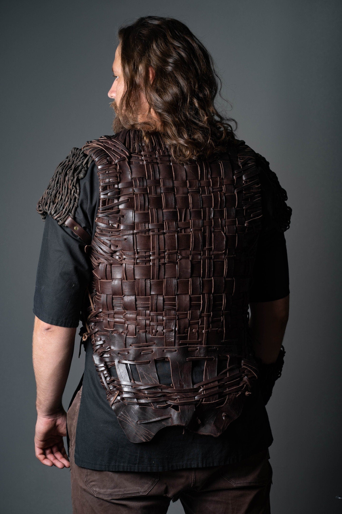 Viking body armor with shoulders - SokolArmory