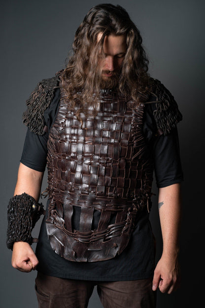 Viking body armor with shoulders - SokolArmory