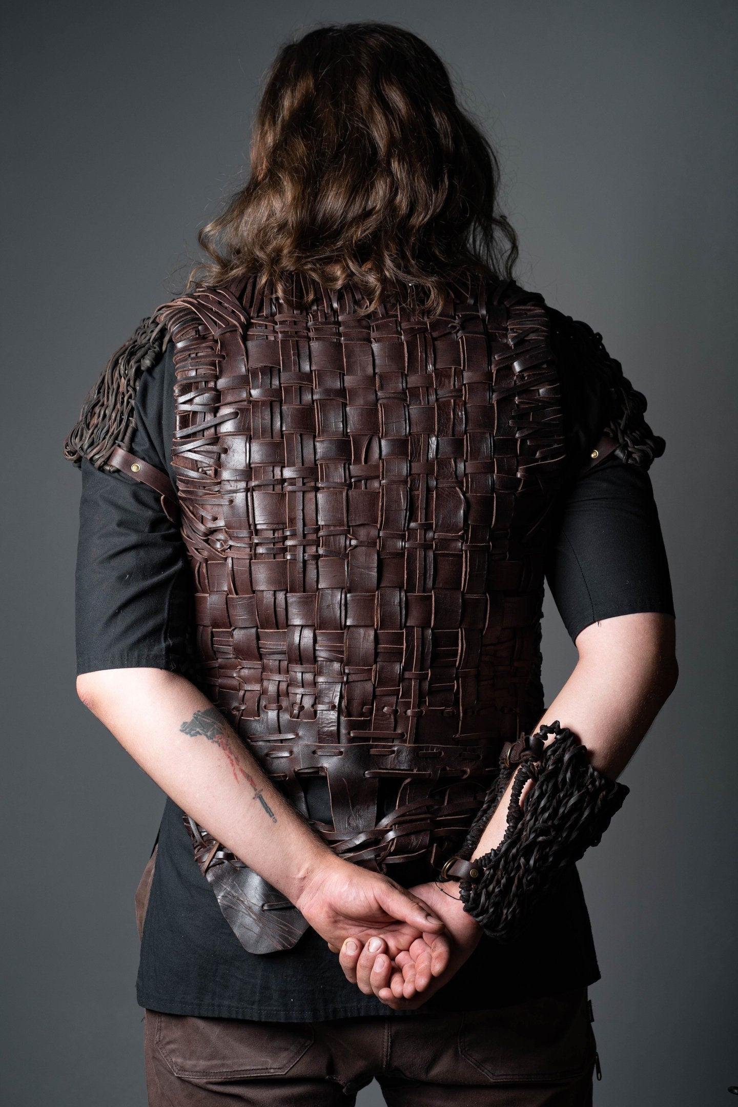 Viking body armor with shoulders - SokolArmory