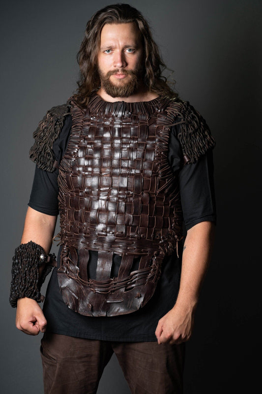 Viking body armor with shoulders - SokolArmory