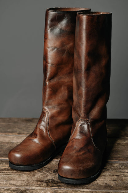 Ragnar leather boots (Vikings) - SokolArmory