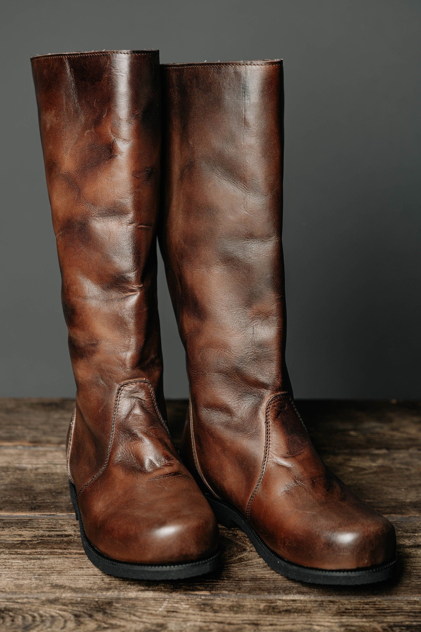 Ragnar leather boots (Vikings) - SokolArmory