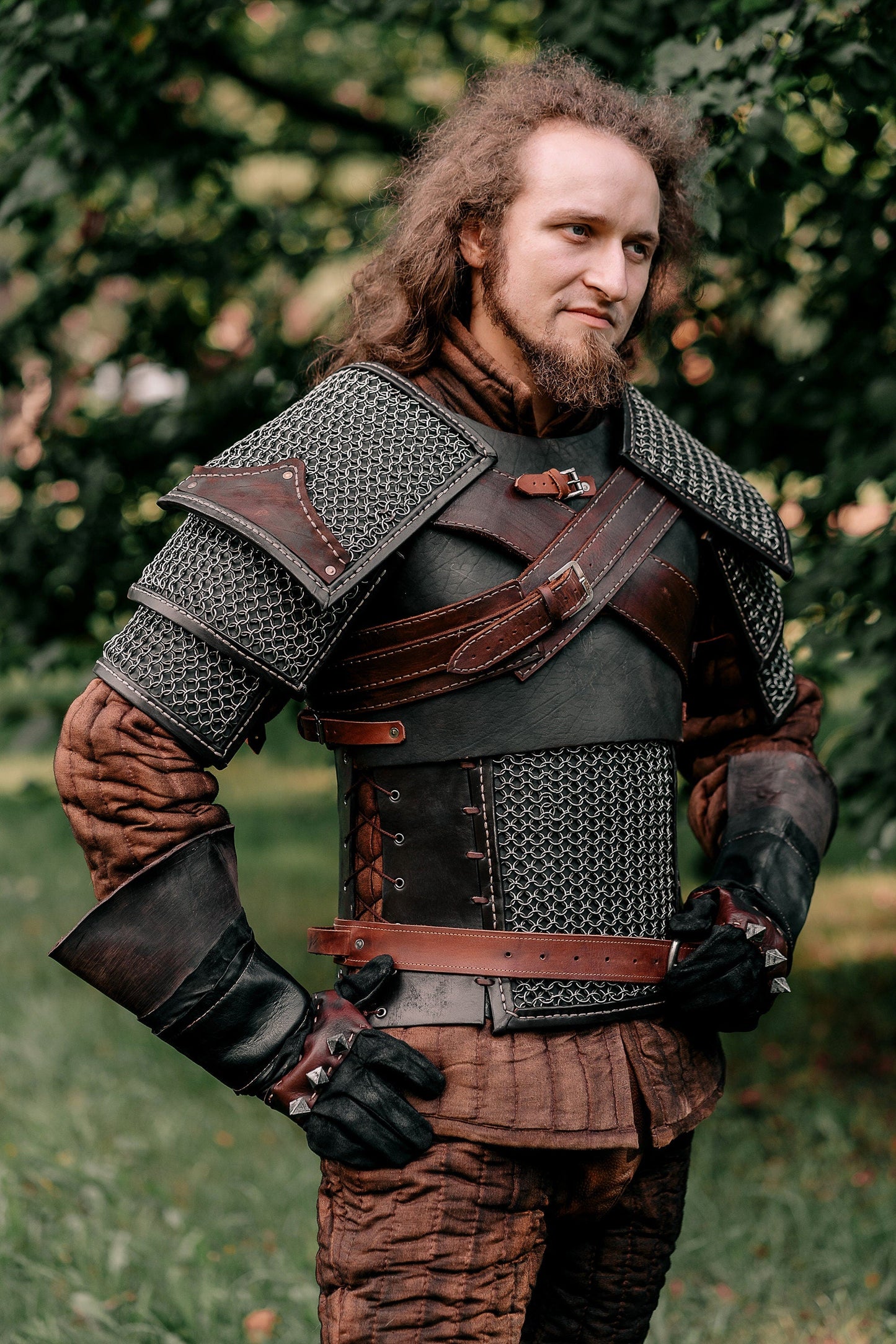 Custom order: Witcher Kaer Mohen custom set for Jason Childers. Part #2 - SokolArmory