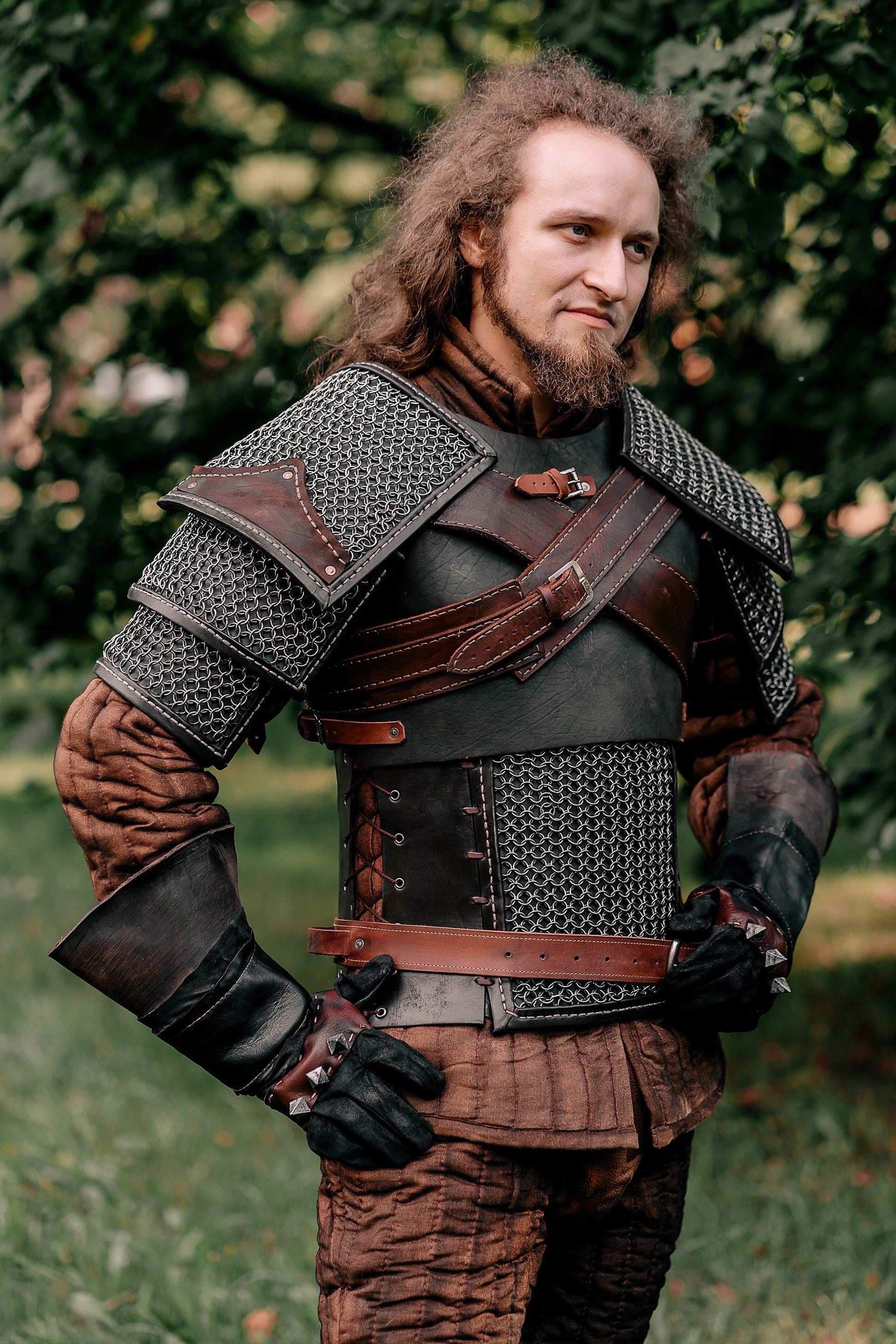 Custom order: Witcher Kaer Mohen custom set for Jason Childers. Part #2 - SokolArmory