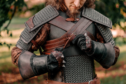 Custom order: Witcher Kaer Mohen custom set for Jason Childers. Part #2 - SokolArmory