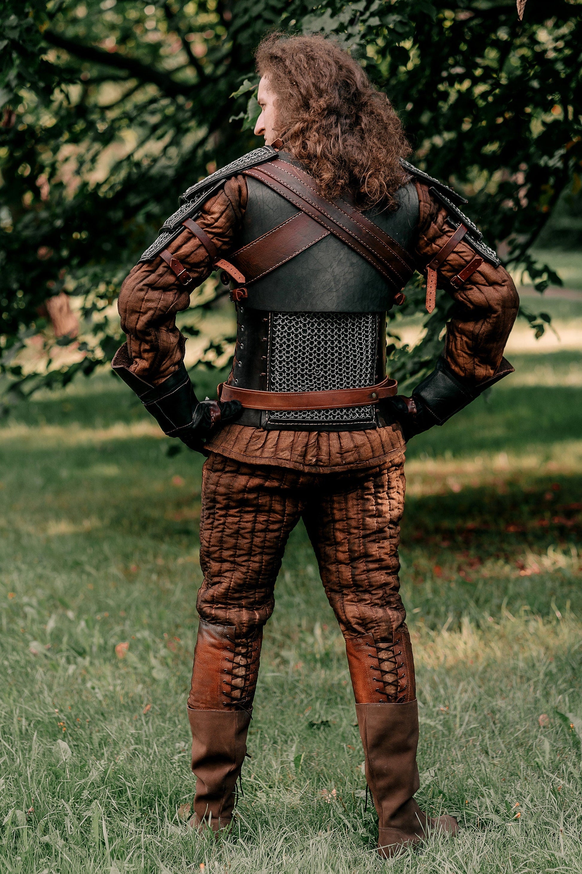 Custom order: Witcher Kaer Mohen custom set for Jason Childers. Part #2 - SokolArmory