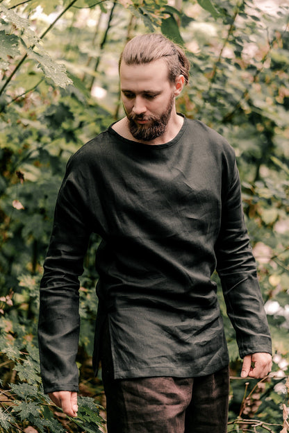 Viking linen shirt - SokolArmory