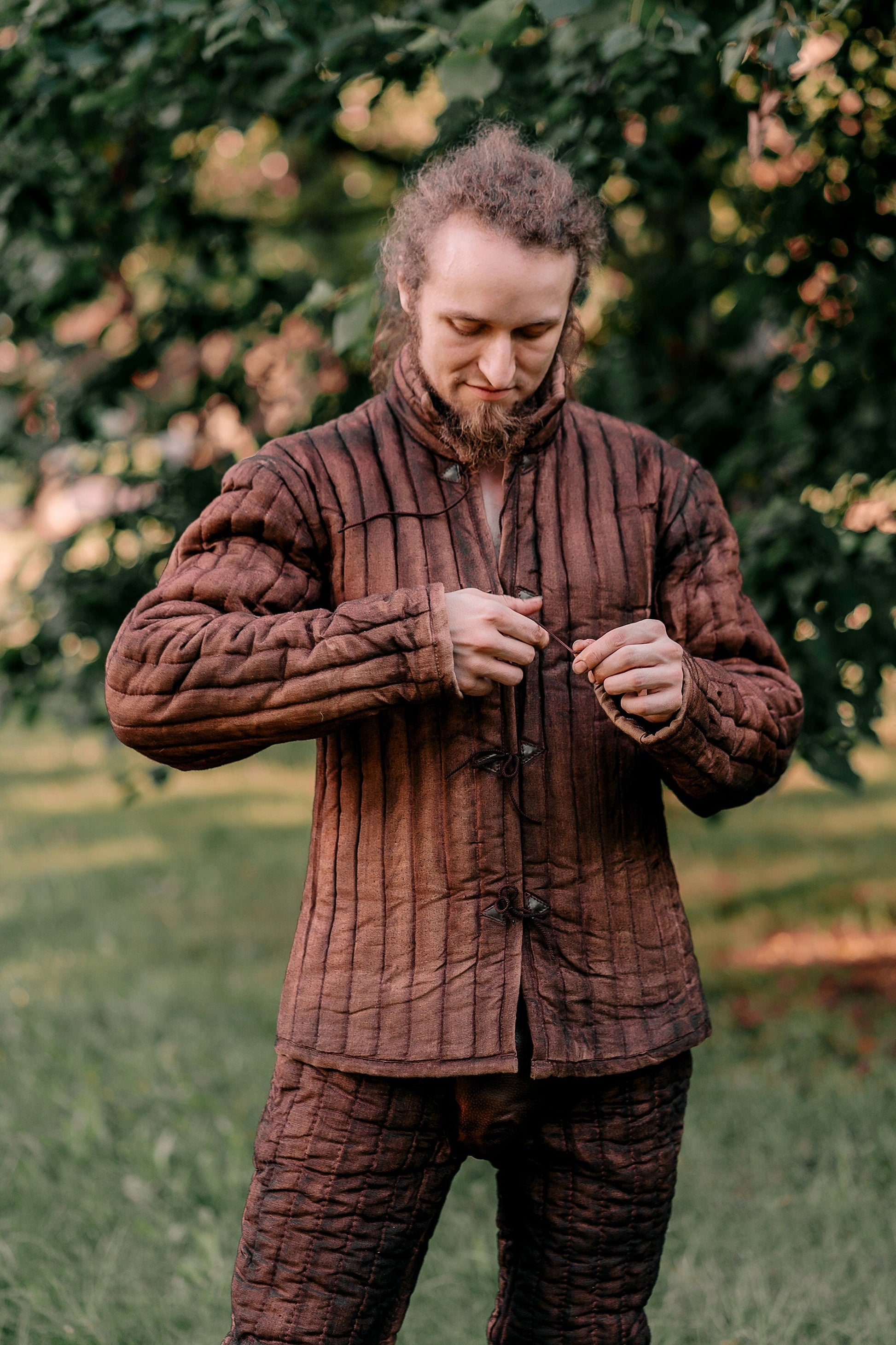 Viking short gambeson - SokolArmory